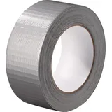 tecwerk Gewebeband Silber 50 m x 48 mm