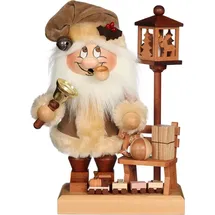 Christian Ulbricht GmbH Christian Ulbricht Räuchermann Wichtel Weihnachtsmann mit Bank