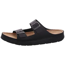 Berkemann Pantoletten, Pantoletten Leder - Schwarz (Schwarz), 43 1/3 EU