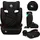 lionelo Hugo i-Size Black Red