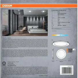 osram homelighting OSRAM 4099854445248 Downlight Slim 225mm, 22W, 4000K LED-Deckenleuchte 22.00 W 2000 lm