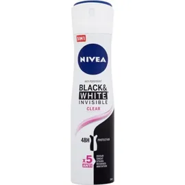 NIVEA Black & White Invisible Clear Spray 150 ml