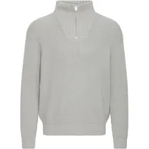 !Solid Troyer SOLID "Troyer SDNalle", Herren, Gr. L, grau (griffin), Obermaterial: 100% Baumwolle CO., Pullover Troyer