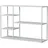 [en.casa] Isojoki Standregal 120 x 35 x 87,5 cm Weiß