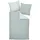 JANINE Interlock-Jersey59028 3 Gestreift Salbeigrün 135 x 200 cm + 80 x 80 cm