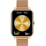 Garett GRC Classic Stahlgold, Smartwatch
