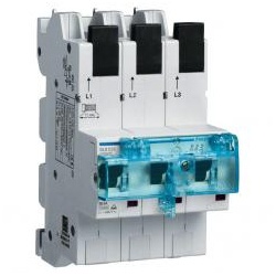 Hager SLS-Schalter für Sammelschiene HTS325E, 25A, 3-phasig