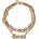 URBAN CLASSICS Zodiac Golden Anklet - Goldfarben