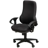 home worx Bürodrehstuhl ¦ schwarz ¦ Maße (cm): B: 64 H: 110 T: 64.0