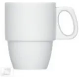 Bauscher Kaffeetasse 0,29 l Weiß 6 St.