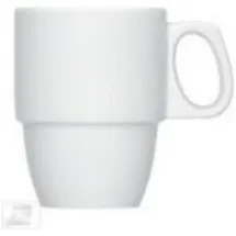 Bauscher Kaffeetasse 0,29 l Weiß 6 St.