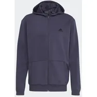 adidas Sportswear Kapuzenjacke Herren Blau/Schwarz M