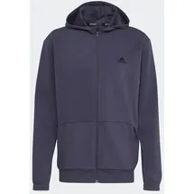adidas Sportswear Kapuzenjacke Herren Blau/Schwarz M