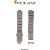 Hamilton Metall Khaki Field Quartz Band-set Edelstahl H695.683.102 - silber