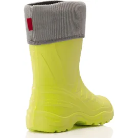 Ladeheid Kinder Mädchen Jungen federleichte Eva Thermo Gummistiefel gefüttert LA-861 (grün509/grey, 28/29 Eu)