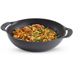 WEBER Wok, Gusseisen/Stahl, geeignet für Gourmet BBQ-System - schwarz