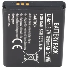AccuCell Akku passend für Samsung SGH-E570 Akku, Samsung SGH-J700 Akku AB503442BECSTD