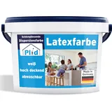 Plid Latexfarbe abwaschbare Wandfarbe Küchenfarbe Weiß