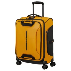 Weichgepäck-Trolley SAMSONITE "ECODIVER 55", Gr. B/H/T: 40cm x 55cm x 23cm 50 l, gelb, Nylon, Polyester, Basic, Koffer, Handgepäck Koffer Reisegepäck Weichgepäck-Koffer Fronttasche