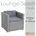 Gartensessel 70 x 70 x 63 cm grau