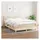 vidaXL Boxspringbett 140 x 200 cm Weiß