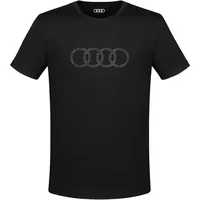 audi collection shop Audi T-Shirt Ringe Herren Größe M