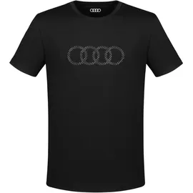 audi collection shop Audi T-Shirt Ringe Herren Größe M