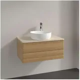 Villeroy & Boch Waschtischunterschrank 80 x 36 x 50 cm Honey Oak