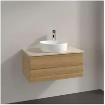 Villeroy & Boch Waschtischunterschrank 80 x 36 x 50 cm Honey Oak