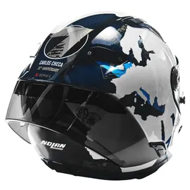 Nolan X-804 RS Ultra Carbon Dunkelblau/Weiß/Hellblau S