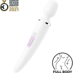 Satisfyer Wand-er Woman, 34 cm, weiß