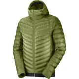 Salomon Outline Down Hoodie M, Martini Olive, Martini Olive, XL