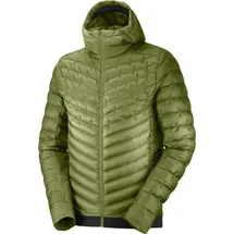 Salomon Outline Down Hoodie M, Martini Olive, Martini Olive, XL