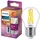 Philips LED Classic E27 WarmGlow Lampe 40 W, Tropfenform dimmbar, klar Warmweiß