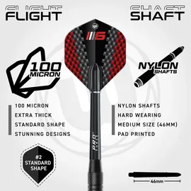 WINMAU Blade 6 inkl. Zubehör-Set