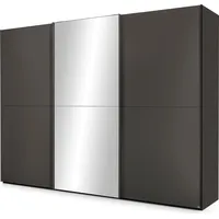 Set One by Musterring Schwebetürenschrank "Henderson", grau (graphit), B:301cm