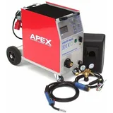 Apex - Schweißgerät 250 a mig Schutzgasschweißgerät Schutzgas 400 Volt Schweißmaschine