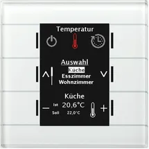 MDT BE-GBZW.01 Glas Bedienzentrale Smart mit Farbdisplay