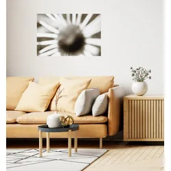 Wandsticker QUEENCE "The Sun", weiß, T:0,1cm, Folie, Wandtattoos, Selbstklebend, kinderleichte Anbringung