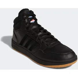 adidas Hoops 3.0 Mid Core Black / Core Black / Cloud White 44