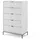 Vicco Eliza 76 x 120 cm Weiß