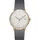JUNGHANS max bill Damenuhr mit Saphirglas Grau/Goldfarben