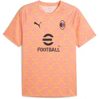 Puma Ac Milan Aufwärmtrikot Herren PUMA rosa|gelb XL