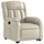 vidaXL Relaxsessel mit Aufstehhilfe Kunstleder 92 x 98 x 0 cm Creme