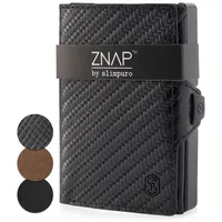 Slimpuro ZNAP® Slim Wallet Kreditkartenetui | Geldbörse Herren klein