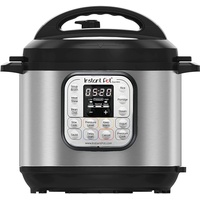 Instant Pot Duo 30 Elektro-Multikocher 3L - Schnellkochtopf, Schongarer, Reiskocher, Sautierpfanne, Joghurtbereiter, Dampfgarer und Speisewärmer, aus Edelstahl