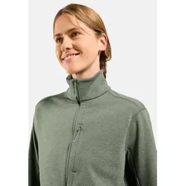 Odlo Grid Fleece mit Halbem Reißverschluss Shadow Melange M