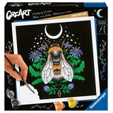 Ravensburger 23512 - CreArt Malen nach Zahlen Pixie Cold: Bee, 20x20cm, Malset
