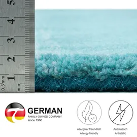 THEKO Wool Comfort 190 x 290 cm Türkis