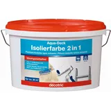 decotric Aqua-Deck Isolierweiß weiß seidenmatt 5 l